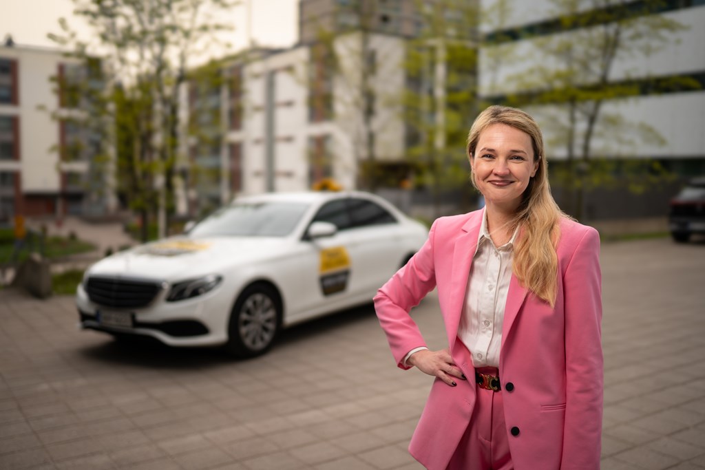 Suvi Vittala, sälj- och marknadschef på Taksi Helsinki