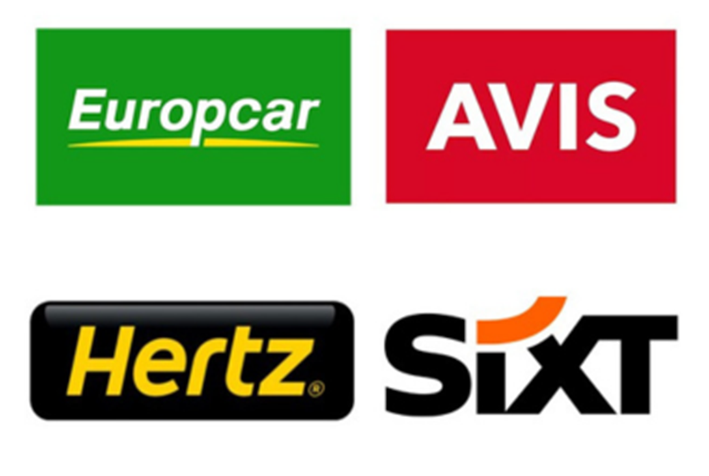 Europcar, Avis, Hertz, Sixt